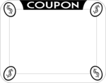 Free Stock Photo: Illustration of a blank coupon