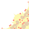 Free Stock Photo: Illustration of a decorative lower right frame corner
