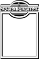 Free Stock Photo: Illustration of a blank special purchase sign.