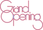 Free Stock Photo: Illustration of decorative grand opening text