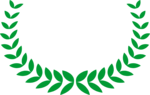 Free Stock Photo: Illustration of a wreath of leaves