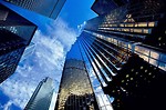 Free Stock Photo: Modern skyscrapers