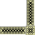 Free Stock Photo: Illustration of a lower right frame corner