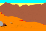 Free Stock Photo: Illustration of the Grand Canyon in Arizona