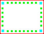 Free Stock Photo: Illustration of a blank frame border