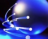 Free Stock Photo: Abstract blue ball with lights.