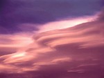 Free Stock Photo: Colorful evening sky