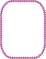 Free Stock Photo: Illustration of a blank purple frame