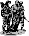 Free Stock Photo: Illustration of the Vietnam Veterans Memorial in Washington DC