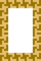 Free Stock Photo: Illustration of a brown checkered frame