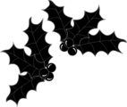 Free Stock Photo: Illustration of Christmas holly
