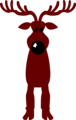 Free Stock Photo: Illustration of a cartoon reindeer