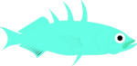 Free Stock Photo: Illustration of a fish