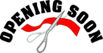 Free Stock Photo: Illustration of opening soon text with scissors