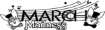 Free Stock Photo: Illustration of March Madness advertising text