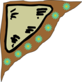 Free Stock Photo: Illustration of an upper left frame corner