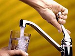 Free Stock Photo: Pouring glass of water