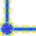 Free Stock Photo: Illustration of a lower left frame corner