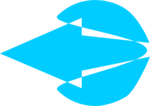 Free Stock Photo: Illustration of a blue left facing arrow