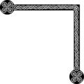Free Stock Photo: Illustration of an upper right frame corner