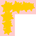 Free Stock Photo: Illustration of an upper left frame corner