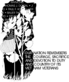 Free Stock Photo: Illustration of the Vietnam Memorial