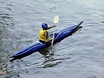 Free Stock Photo: Man on kayak