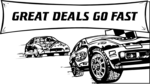 Free Stock Photo: Illustration of race cars and sales text