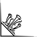 Free Stock Photo: Illustration of a lower left frame corner