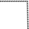 Free Stock Photo: Illustration of a 3d upper right frame corner