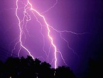 Free Stock Photo: Lightning in the night