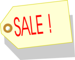 Free Stock Photo: Illustration of a sales tag