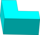 Free Stock Photo: Illustration of a left 3d arrow