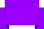 Free Stock Photo: Illustration of a blank purple banner