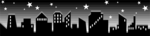 Free Stock Photo: Illustration of a city skyline.