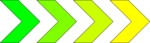 Free Stock Photo: Illustration of green and yellow right arrows