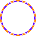 Free Stock Photo: Illustration of a blank circular frame border