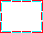 Free Stock Photo: Illustration of a blank frame border