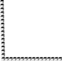 Free Stock Photo: Illustration of a lower left 3d frame corner