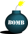 Free Stock Photo: Illustration of a bomb