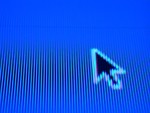 Free Stock Photo: Mouse pointer on computer screen