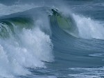 Free Stock Photo: Waves crashing in the ocean