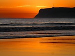 Free Stock Photo: A sunset at the beach