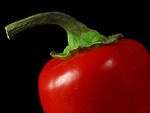 Free Stock Photo: Close up of a red pepper