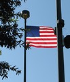 Free Stock Photo: US flag in the wind