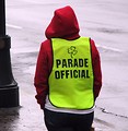 Free Stock Photo: A parade official at the 2009 Atlanta Saint Patricks Day Parade