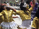 Free Stock Photo: Dancers in the 2009 Atlanta Saint Patricks Day Parade