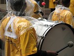 Free Stock Photo: A marching band in the 2009 Atlanta Saint Patricks Day Parade