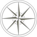 Free Stock Photo: Illustration of a compass star