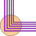 Free Stock Photo: Illustration of a lower left frame corner